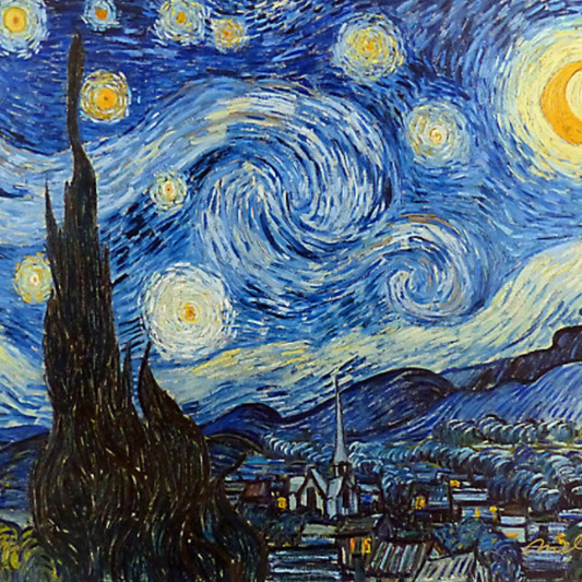 2026年9月5日(土)17：00-19：00 【ゴッホ/星月夜（下書き付きあります）】