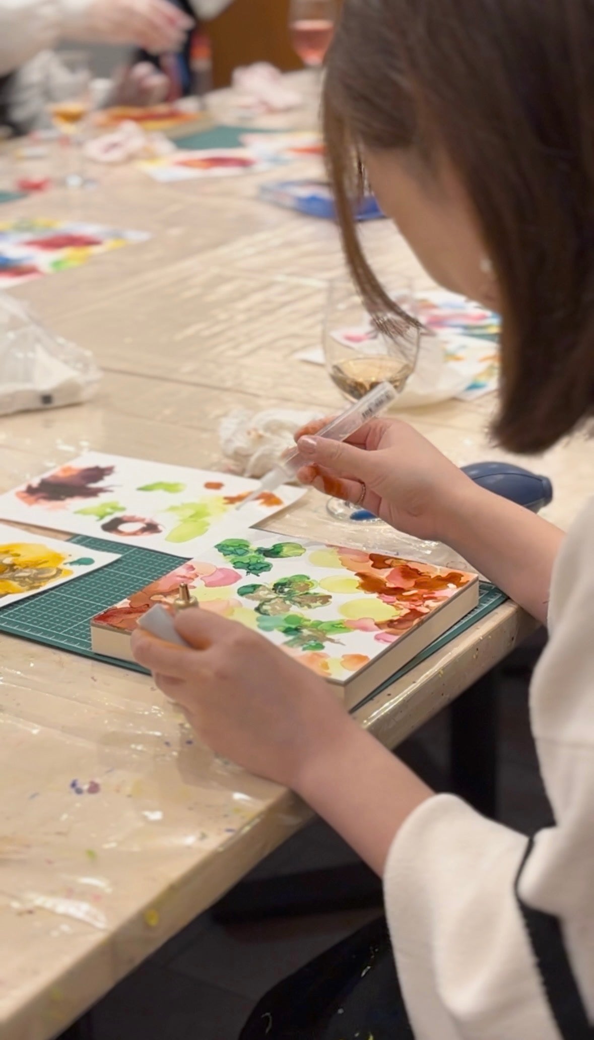 2026年6月13日(土)17：00-19：00 【アルコールインクアート】