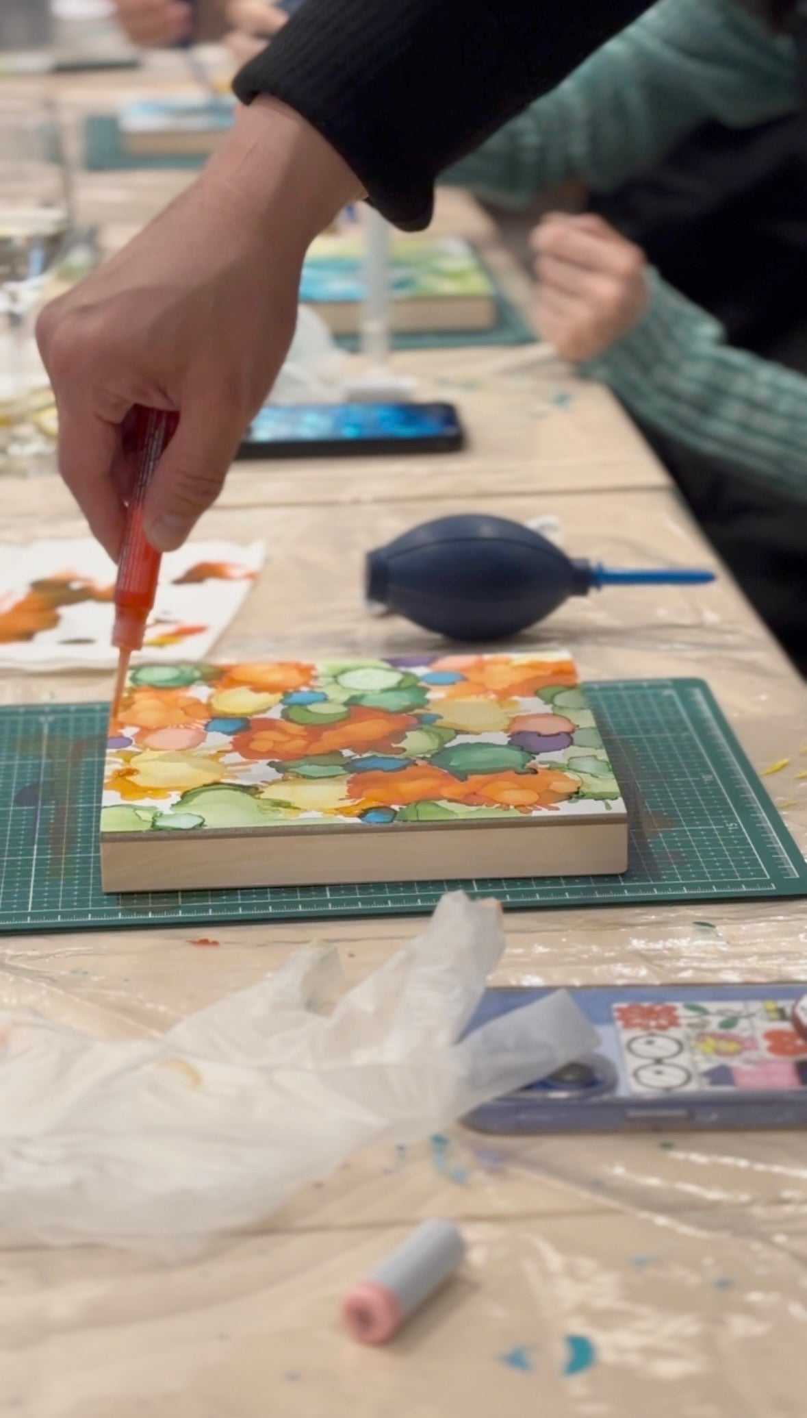 2026年6月13日(土)17：00-19：00 【アルコールインクアート】